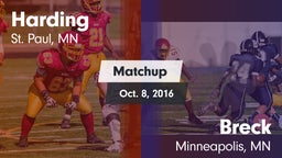 Matchup: Harding vs. Breck  2016