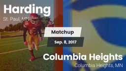 Matchup: Harding vs. Columbia Heights  2017