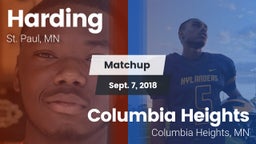 Matchup: Harding vs. Columbia Heights  2018