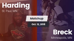 Matchup: Harding vs. Breck  2018