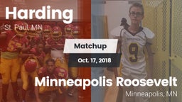 Matchup: Harding vs. Minneapolis Roosevelt  2018