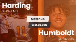 Matchup: Harding vs. Humboldt  2019