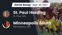 Recap: St. Paul Harding  vs. Minneapolis South  2021