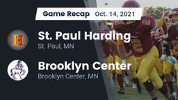 Recap: St. Paul Harding  vs. Brooklyn Center  2021