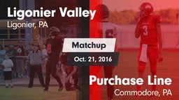 Matchup: Ligonier Valley vs. Purchase Line  2016