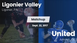 Matchup: Ligonier Valley vs. United  2017