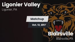 Matchup: Ligonier Valley vs. Blairsville  2017