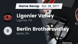 Recap: Ligonier Valley  vs. Berlin Brothersvalley  2017