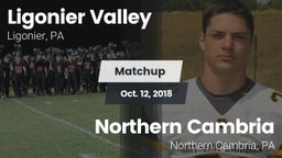 Matchup: Ligonier Valley vs. Northern Cambria  2018