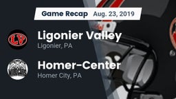Recap: Ligonier Valley  vs. Homer-Center  2019