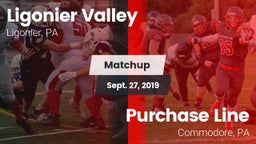 Matchup: Ligonier Valley vs. Purchase Line  2019