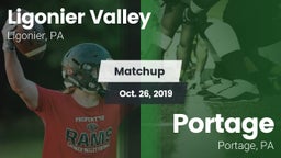 Matchup: Ligonier Valley vs. Portage  2019