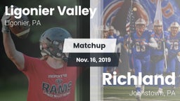 Matchup: Ligonier Valley vs. Richland  2019