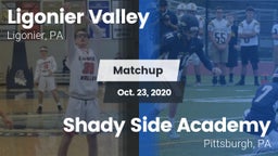 Matchup: Ligonier Valley vs. Shady Side Academy  2020