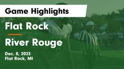 Flat Rock  vs River Rouge  Game Highlights - Dec. 8, 2023