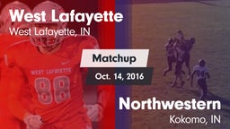 Matchup: West Lafayette vs. Northwestern  2016