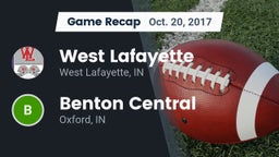 Recap: West Lafayette  vs. Benton Central  2017