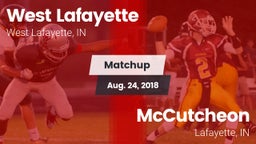Matchup: West Lafayette vs. McCutcheon  2018