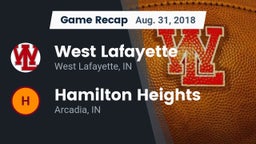 Recap: West Lafayette  vs. Hamilton Heights  2018