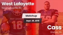 Matchup: West Lafayette vs. Cass  2018