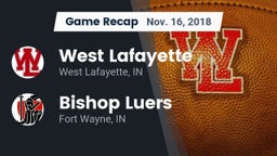 Recap: West Lafayette  vs. Bishop Luers  2018
