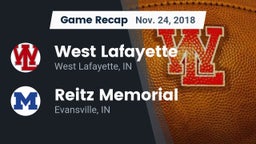 Recap: West Lafayette  vs. Reitz Memorial  2018
