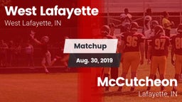 Matchup: West Lafayette vs. McCutcheon  2019