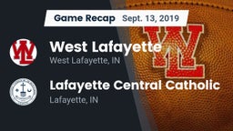 Recap: West Lafayette  vs. Lafayette Central Catholic  2019