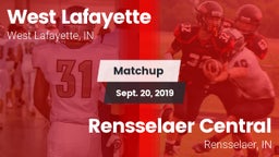 Matchup: West Lafayette vs. Rensselaer Central  2019