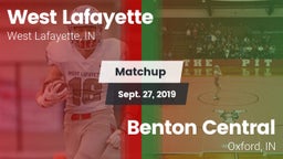 Matchup: West Lafayette vs. Benton Central  2019