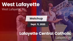 Matchup: West Lafayette vs. Lafayette Central Catholic  2020