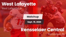 Matchup: West Lafayette vs. Rensselaer Central  2020