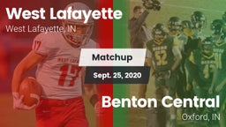 Matchup: West Lafayette vs. Benton Central  2020