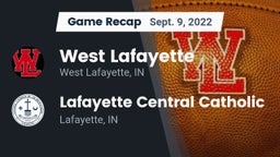 Recap: West Lafayette  vs. Lafayette Central Catholic  2022