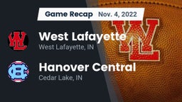 Recap: West Lafayette  vs. Hanover Central  2022