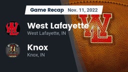 Recap: West Lafayette  vs. Knox  2022