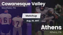 Matchup: Cowanesque Valley vs. Athens  2017