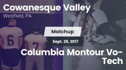 Matchup: Cowanesque Valley vs. Columbia Montour Vo-Tech 2017