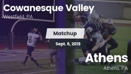 Matchup: Cowanesque Valley vs. Athens  2019
