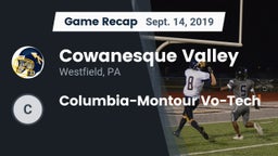 Recap: Cowanesque Valley  vs. Columbia-Montour Vo-Tech 2019