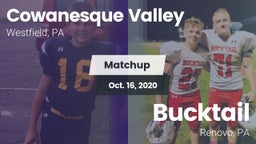 Matchup: Cowanesque Valley vs. Bucktail  2020