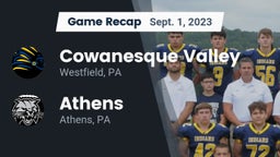 Recap: Cowanesque Valley  vs. Athens  2023