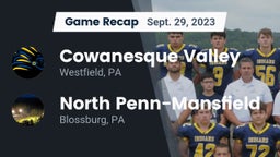 Recap: Cowanesque Valley  vs. North Penn-Mansfield 2023