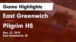 East Greenwich  vs Pilgrim HS Game Highlights - Dec. 27, 2019