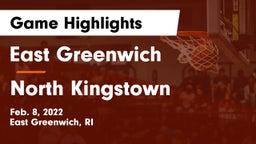 East Greenwich  vs North Kingstown  Game Highlights - Feb. 8, 2022