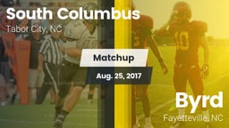 Matchup: South Columbus vs. Byrd  2017