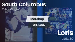 Matchup: South Columbus vs. Loris  2017