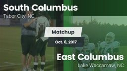 Matchup: South Columbus vs. East Columbus  2017