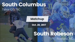 Matchup: South Columbus vs. South Robeson  2017