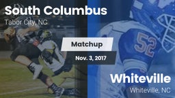 Matchup: South Columbus vs. Whiteville  2017